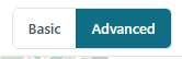The Basic and Advanced mode toggle in the top bar