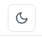 The theme toggle button in the top bar